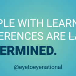 People with Learning Differences are Determined FB Cover